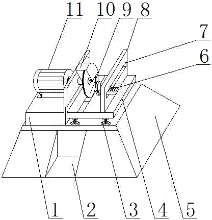 Automatic saw used for impeller production technological process