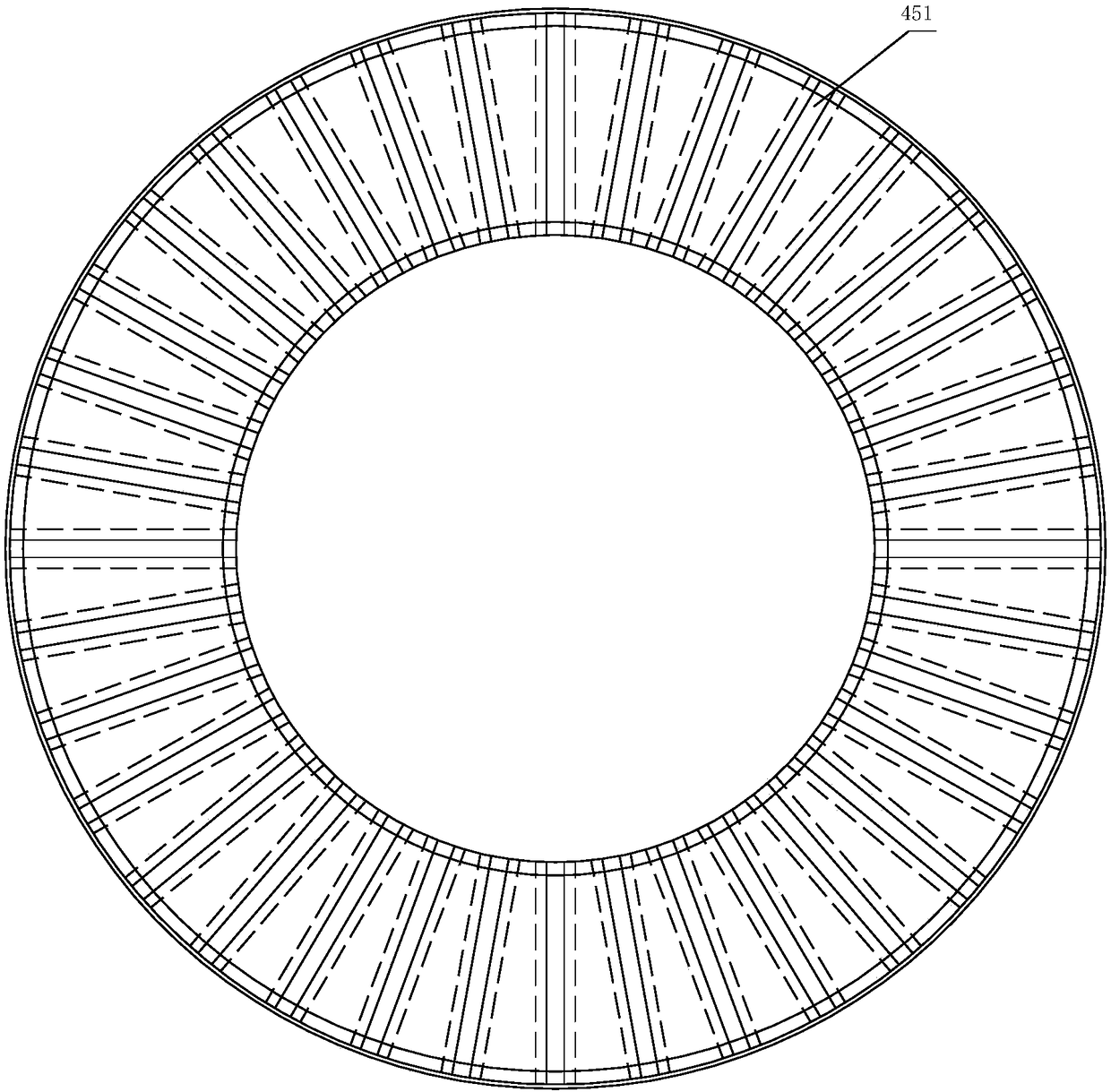 Disc type permanent magnet synchronous exhaust fan motor