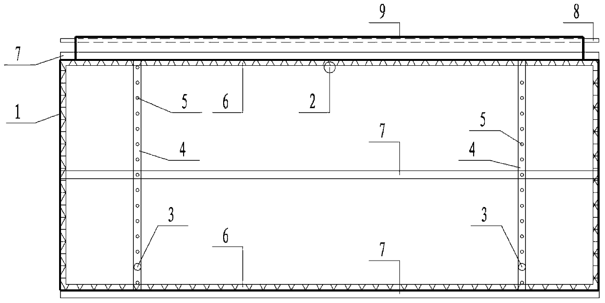 Goaf rapid grouting filling bag synchronous with coal cutting and coal mining method of goaf rapid grouting filling bag