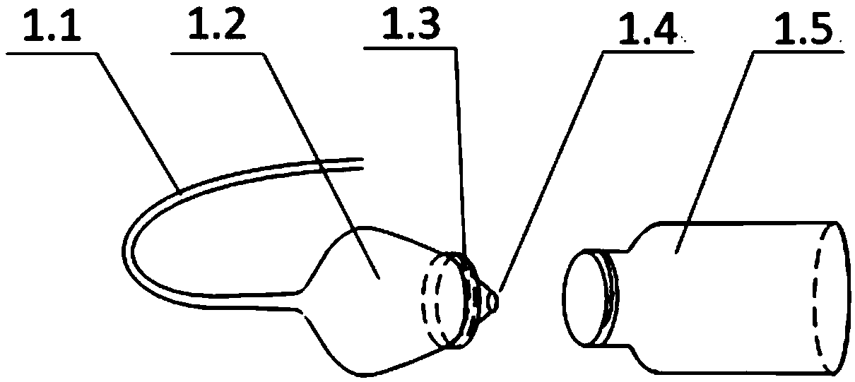 Field acquisition device for collecting adult parasitic wasp and pupae of aleyrodidae