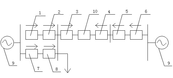 Simulation training system of relay protection in subway OCC power dispatching and method thereof