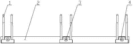 Spring tooth pick-up device