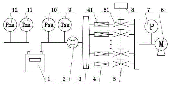 Combustion gas meter pulsating flow error double-standard detection system and method