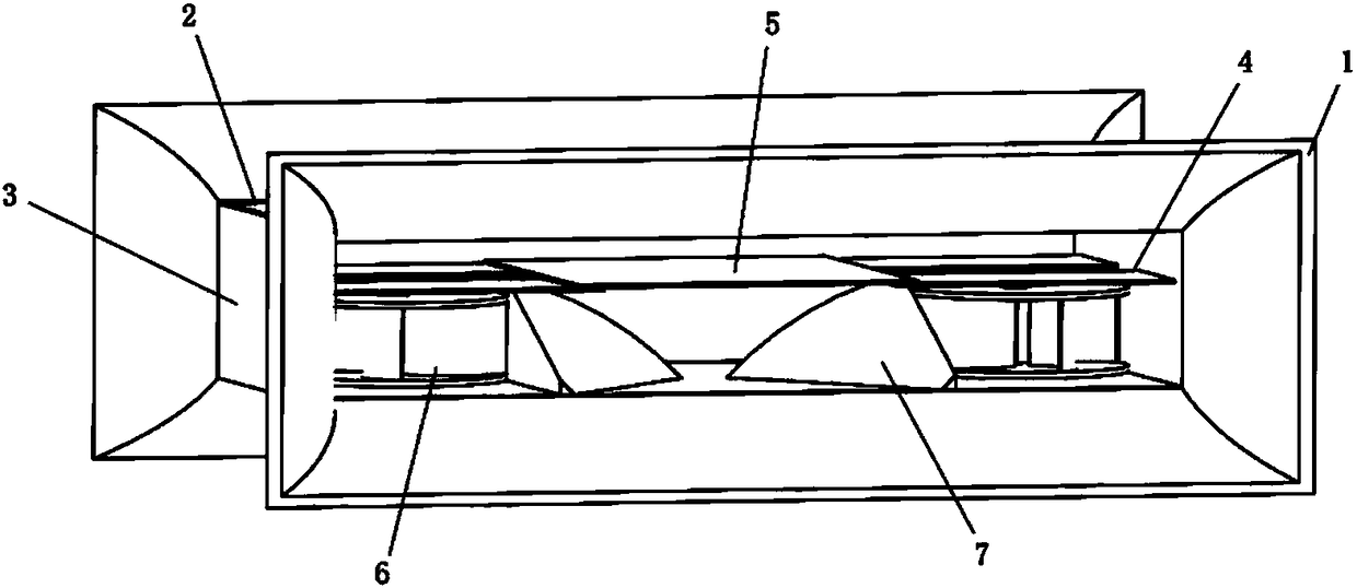 Tunnel wind power generation device