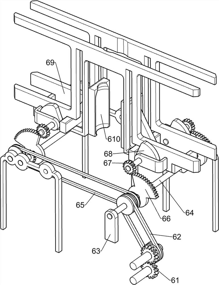 A kind of beer bottle inner wall cleaning equipment for food processing