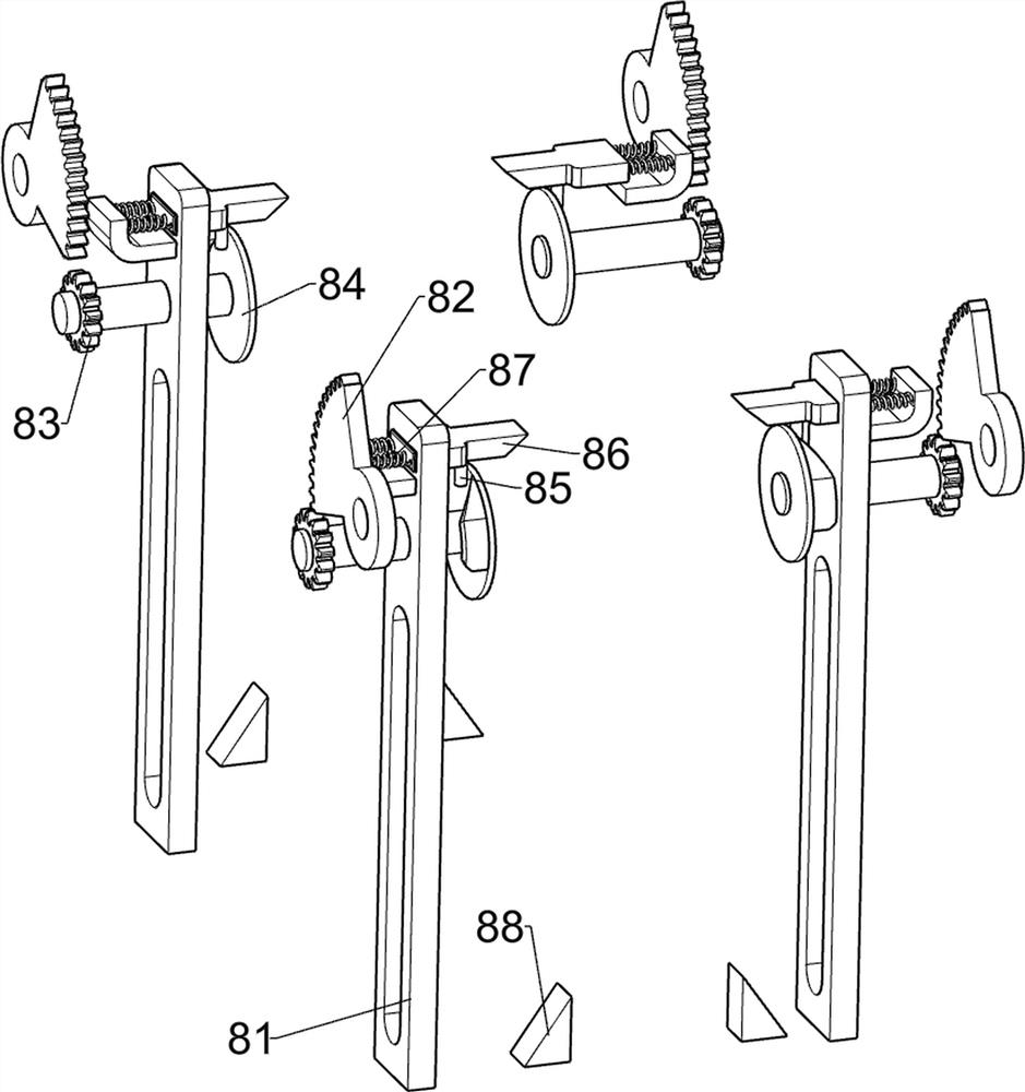 A kind of beer bottle inner wall cleaning equipment for food processing