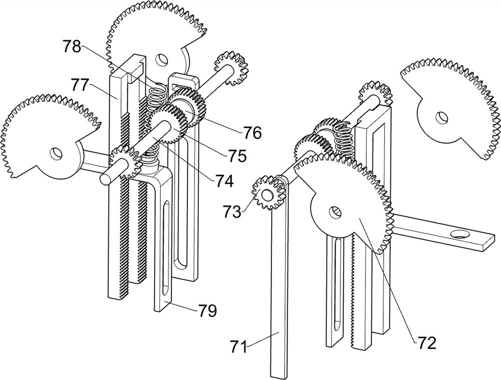 A kind of beer bottle inner wall cleaning equipment for food processing