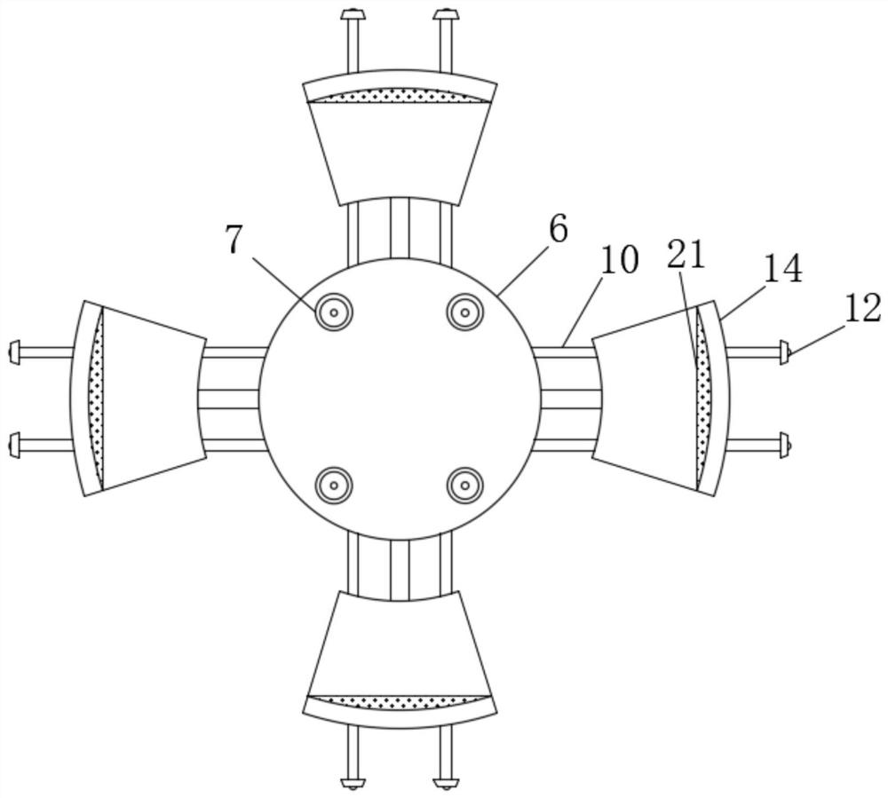 Product position adjusting mechanism for packaging for irregular objects