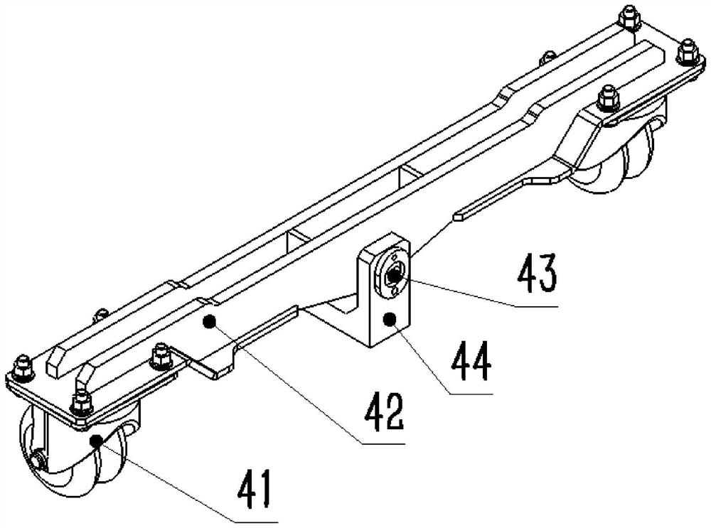 Unmanned carrying automated guided vehicle and guiding method thereof