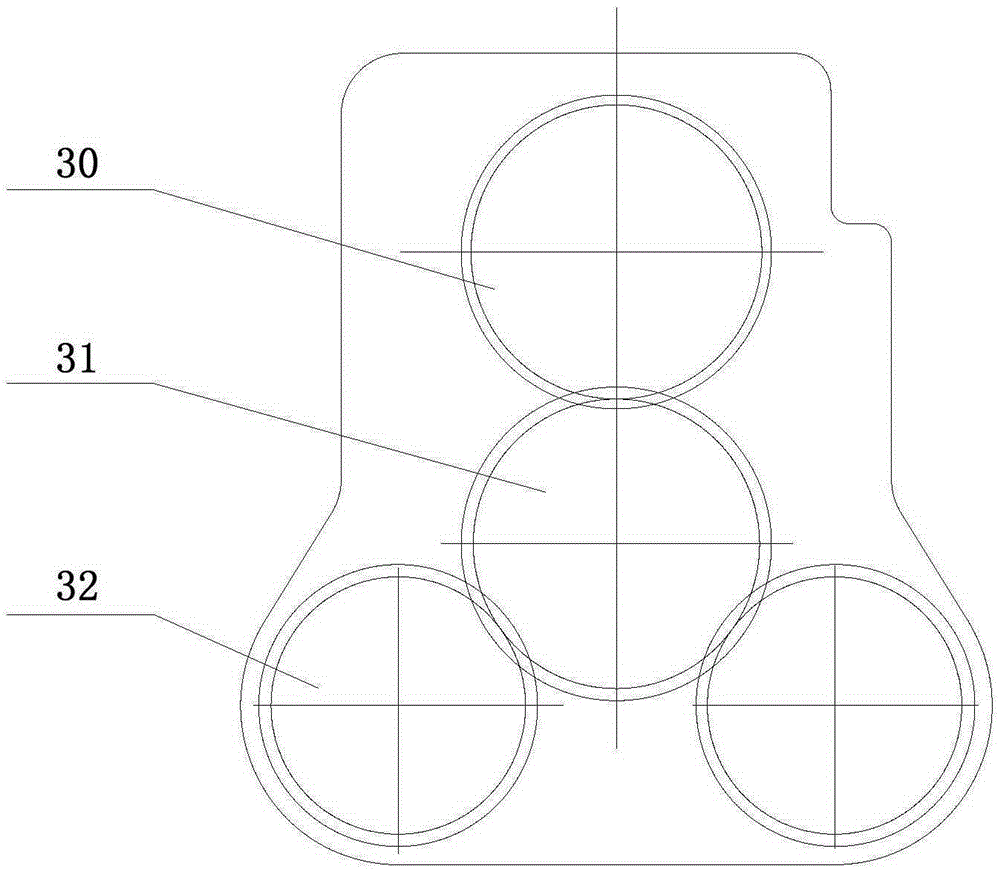 Dynamic coupling and separating device, hybrid power system and crane