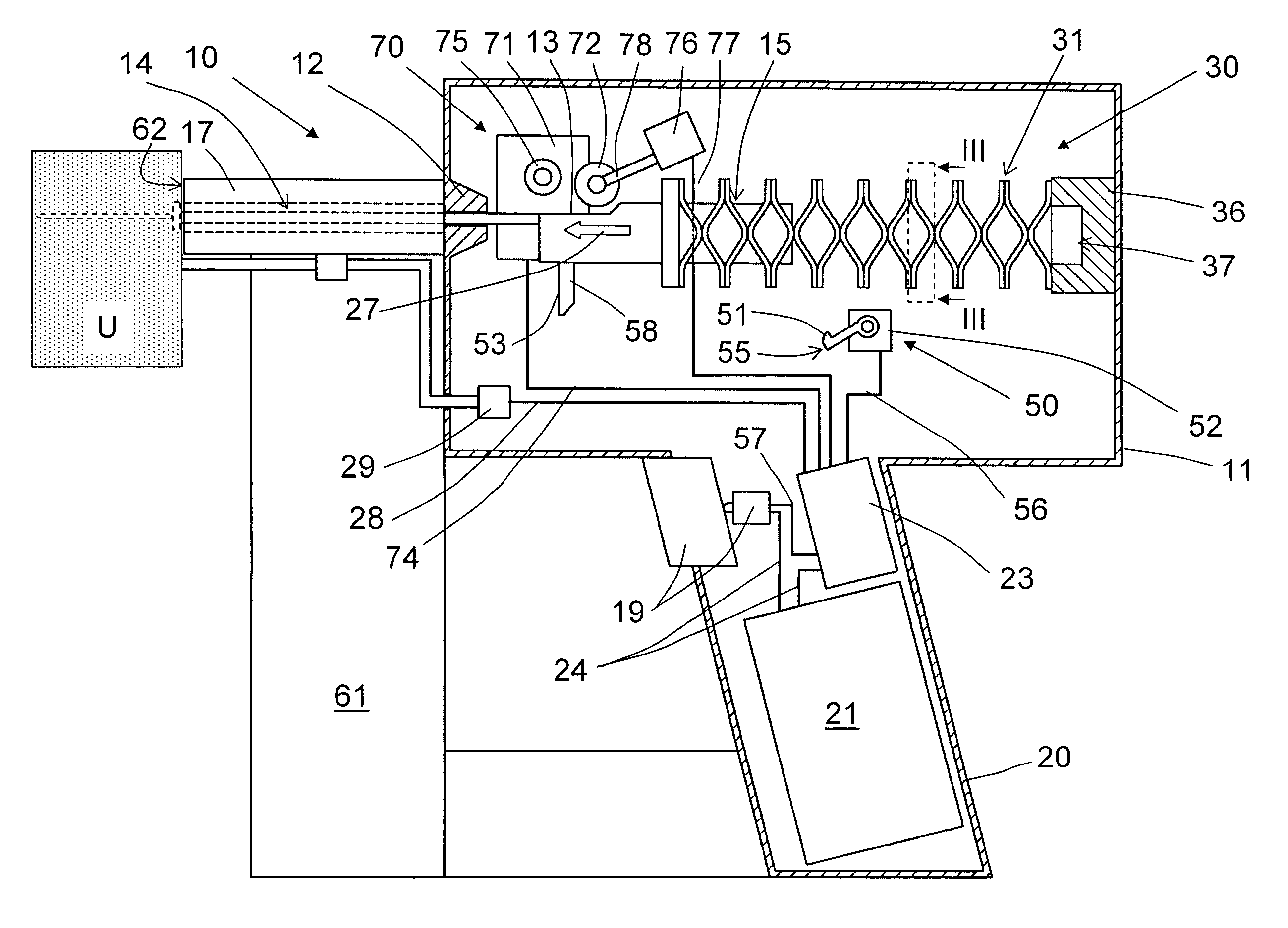 Hand-held drive-in power tool