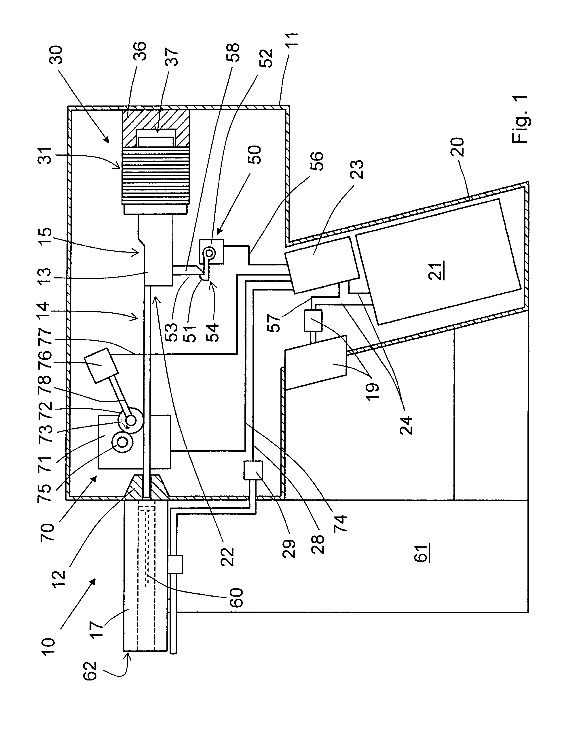 Hand-held drive-in power tool