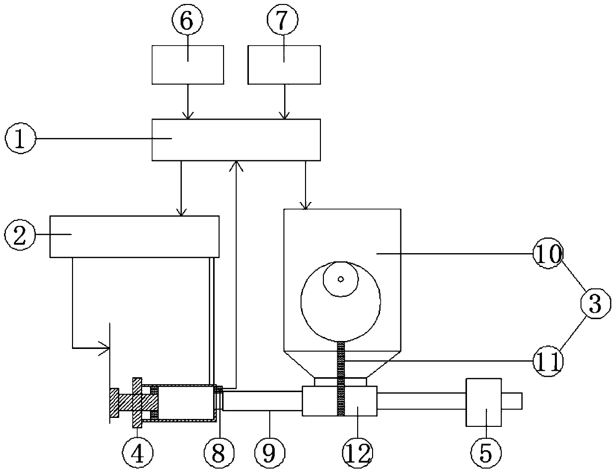 Automatic pulse-type pushing-injection device for arterial interventional chemotherapy drug injection