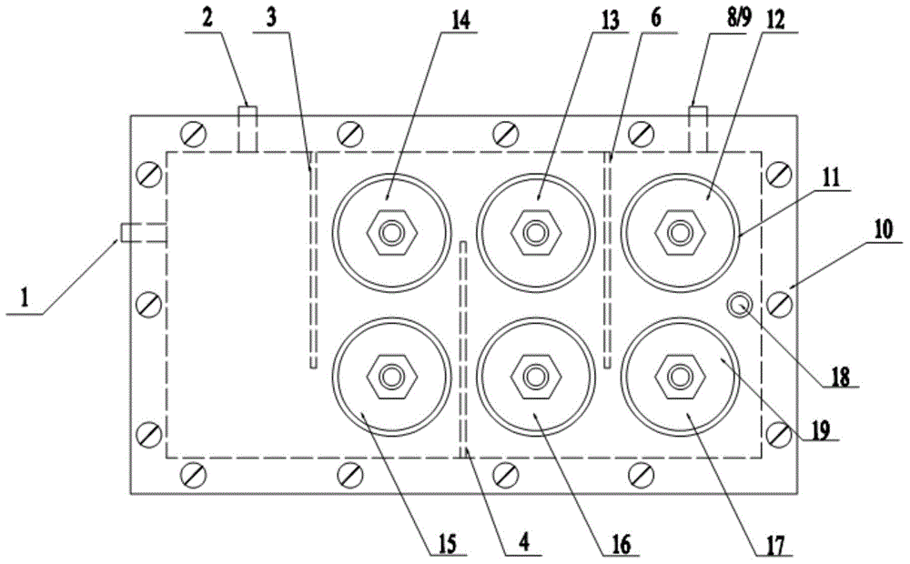 Reverse-flow type horizontal flow hydrogen substrate bio-membrane reactor based on carbon dioxide as carbon source