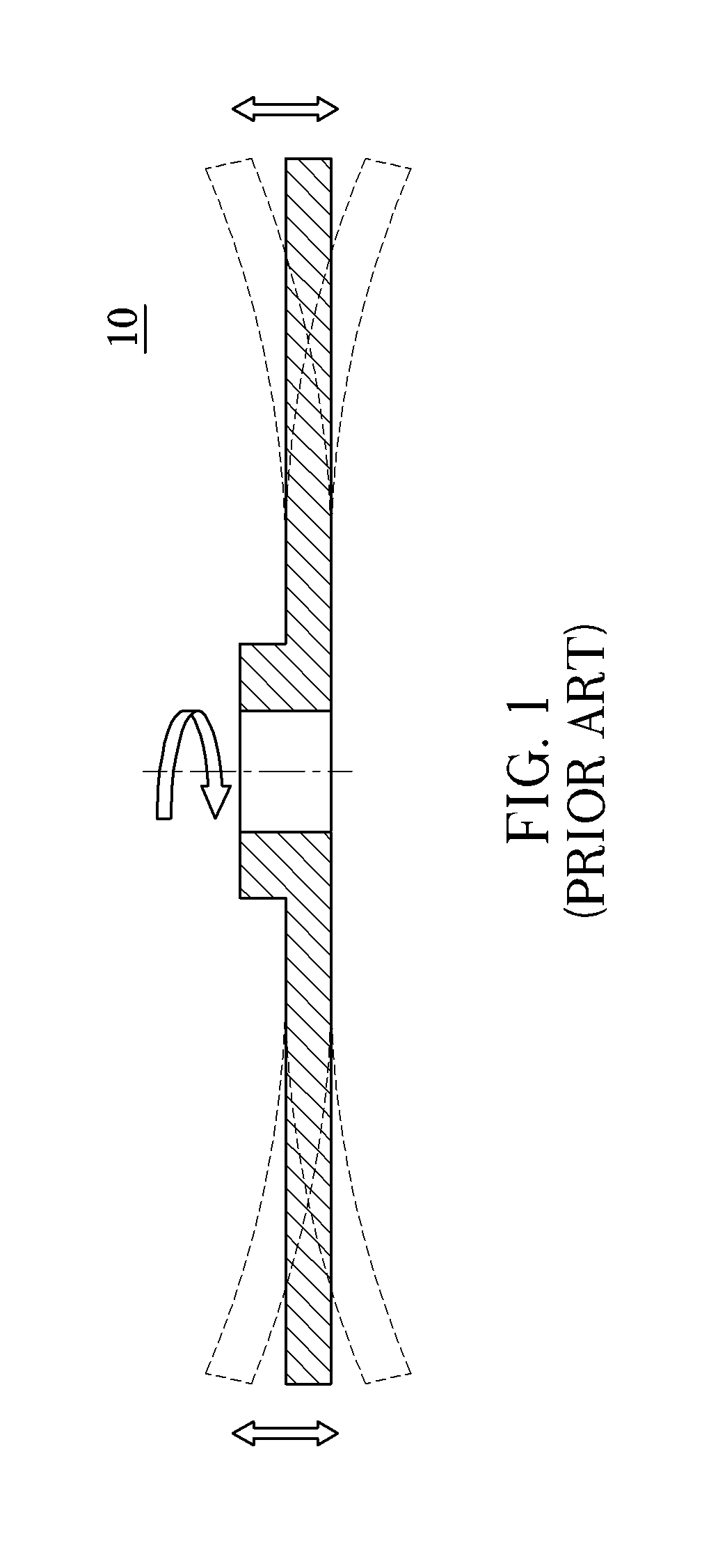 Optical disc with thicker supporting section and thinner recording section