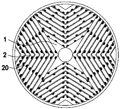 Sewage multi-stage purification device