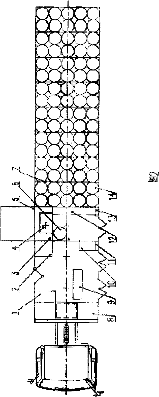 Movable natural gas filling vehicle