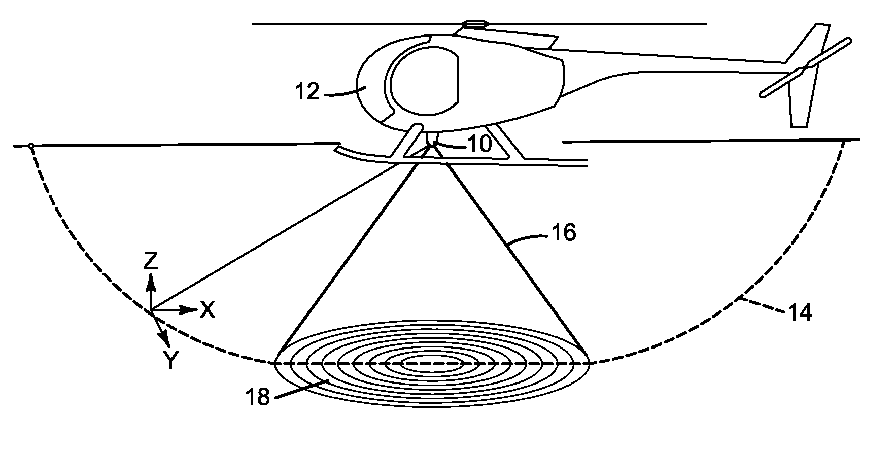 Scanning array for obstacle detection and collision avoidance