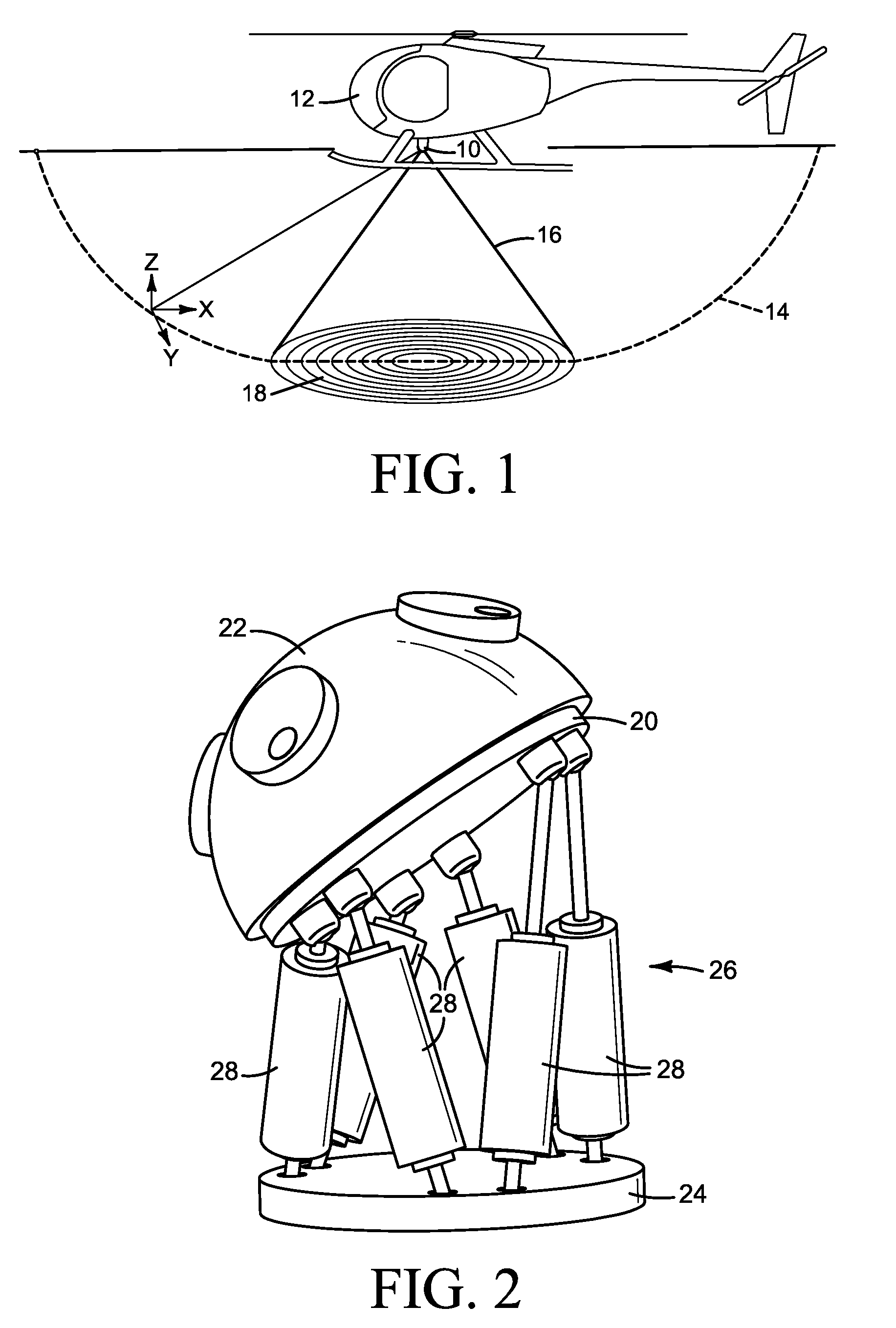 Scanning array for obstacle detection and collision avoidance