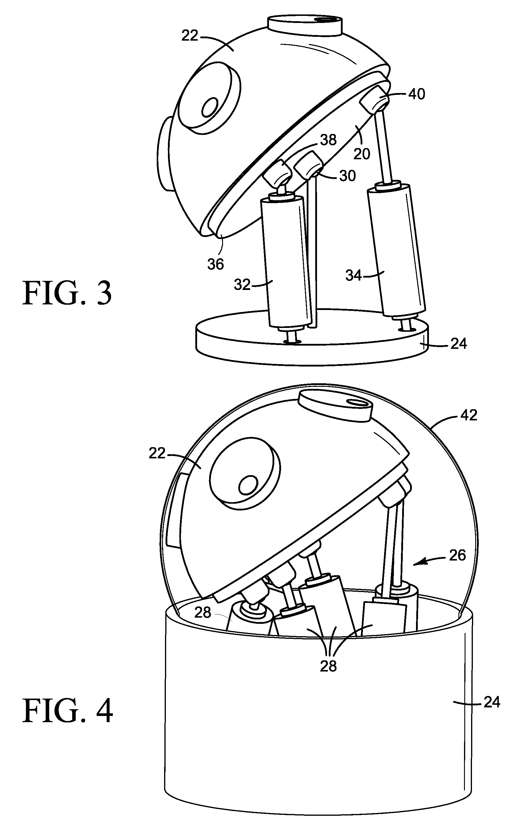 Scanning array for obstacle detection and collision avoidance