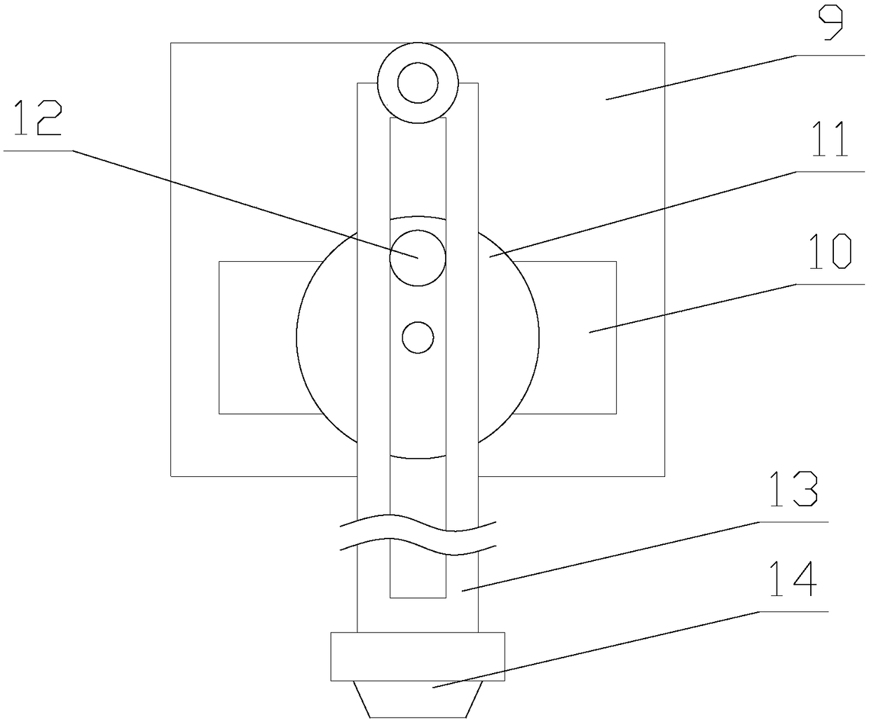 Internet-of-Things-based intelligent printing device with good printing effect