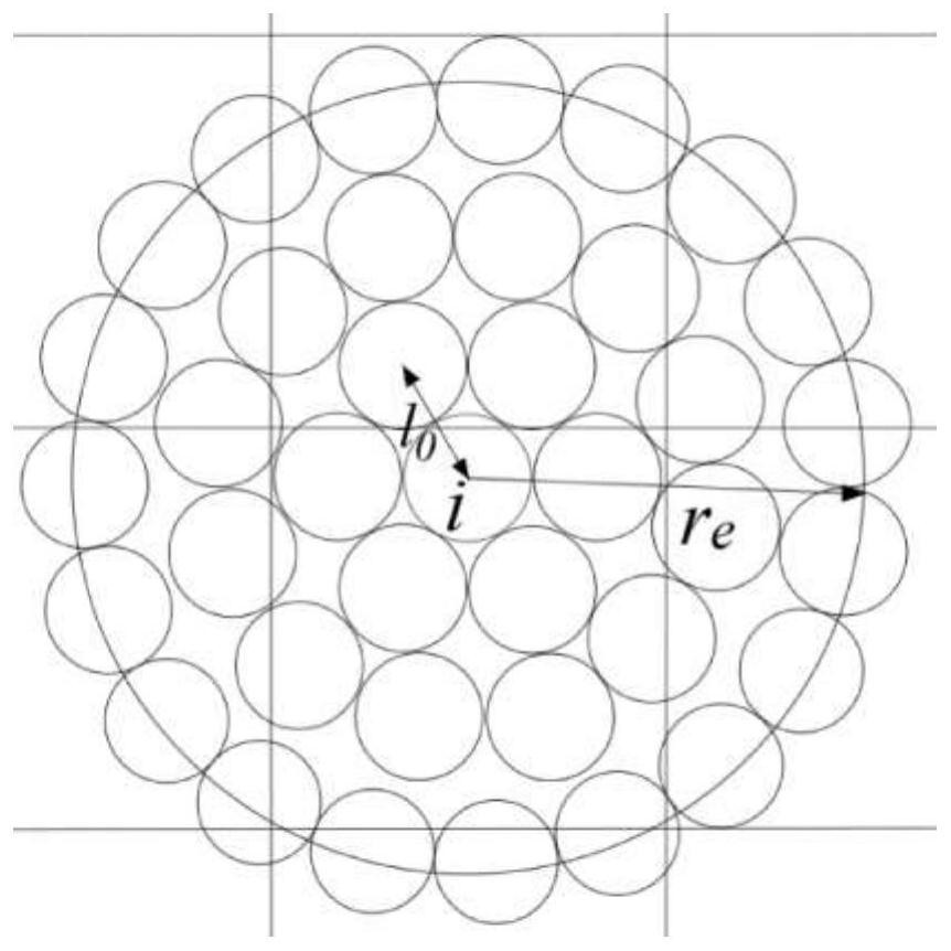 Nuclear reactor serious accident fragment bed melting process simulation method based on particle method