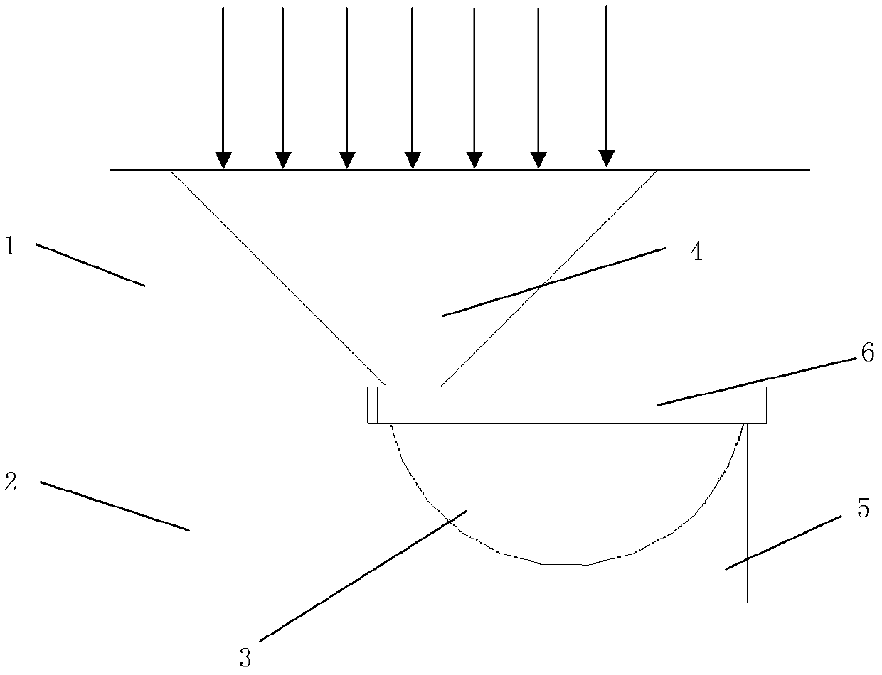 High-energy laser semi-integrating-sphere array attenuator