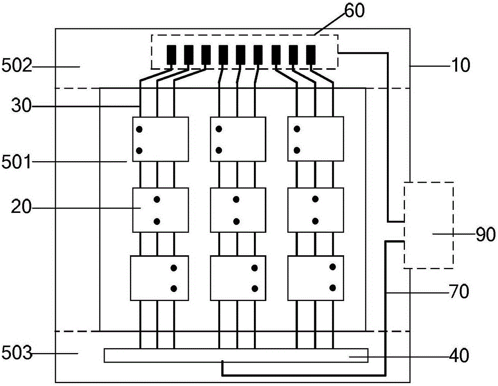 Substrate, display panel, display device and driving method of display device