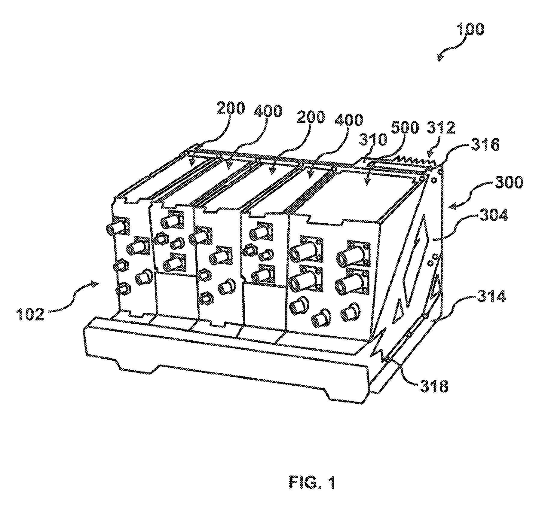 Module cooling method and plenum adaptor