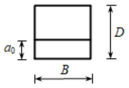 Method for calculating I-type stress intensity factor of rock-concrete interface crack under action of continuous load