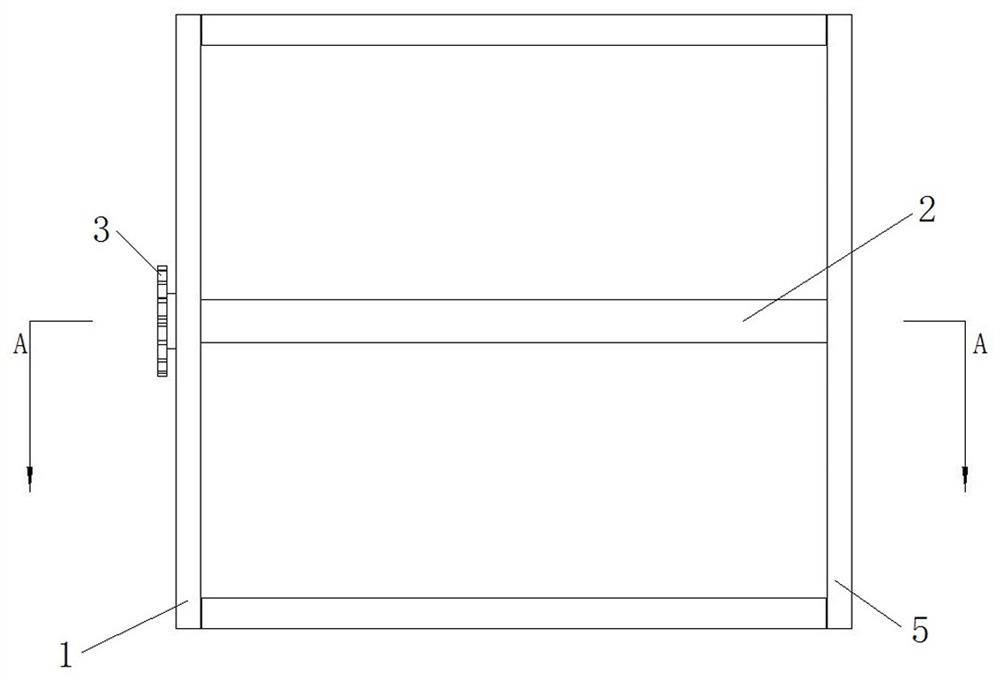 Rotating shaft installation structure and cabinet using the rotating shaft installation structure