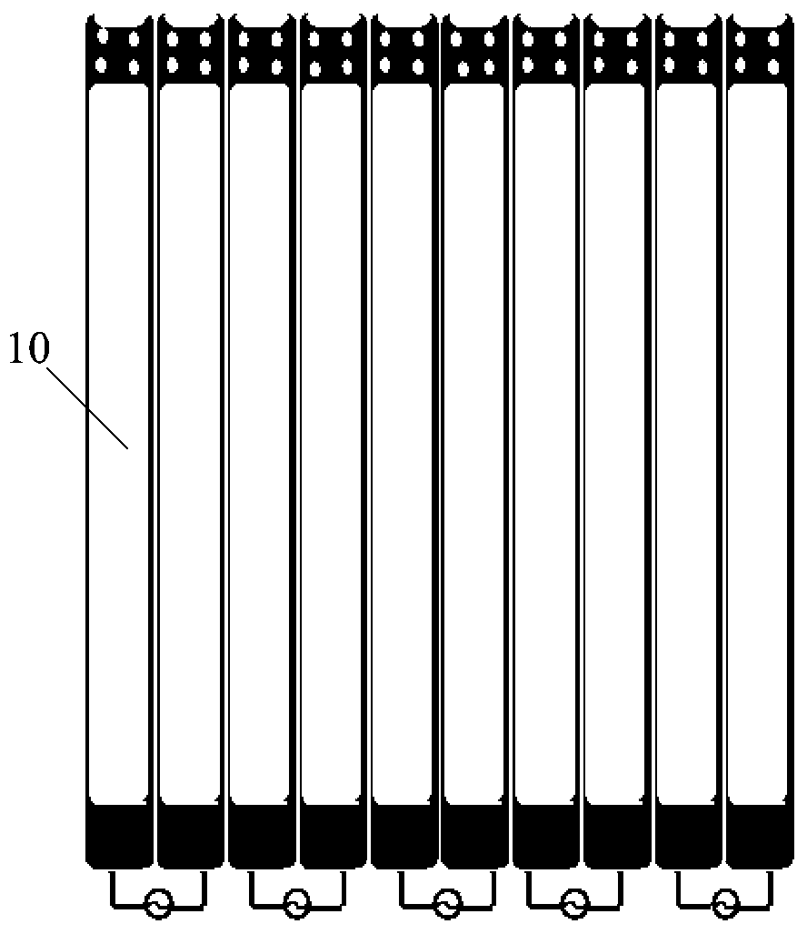 Magnetron sputtering coating method and system