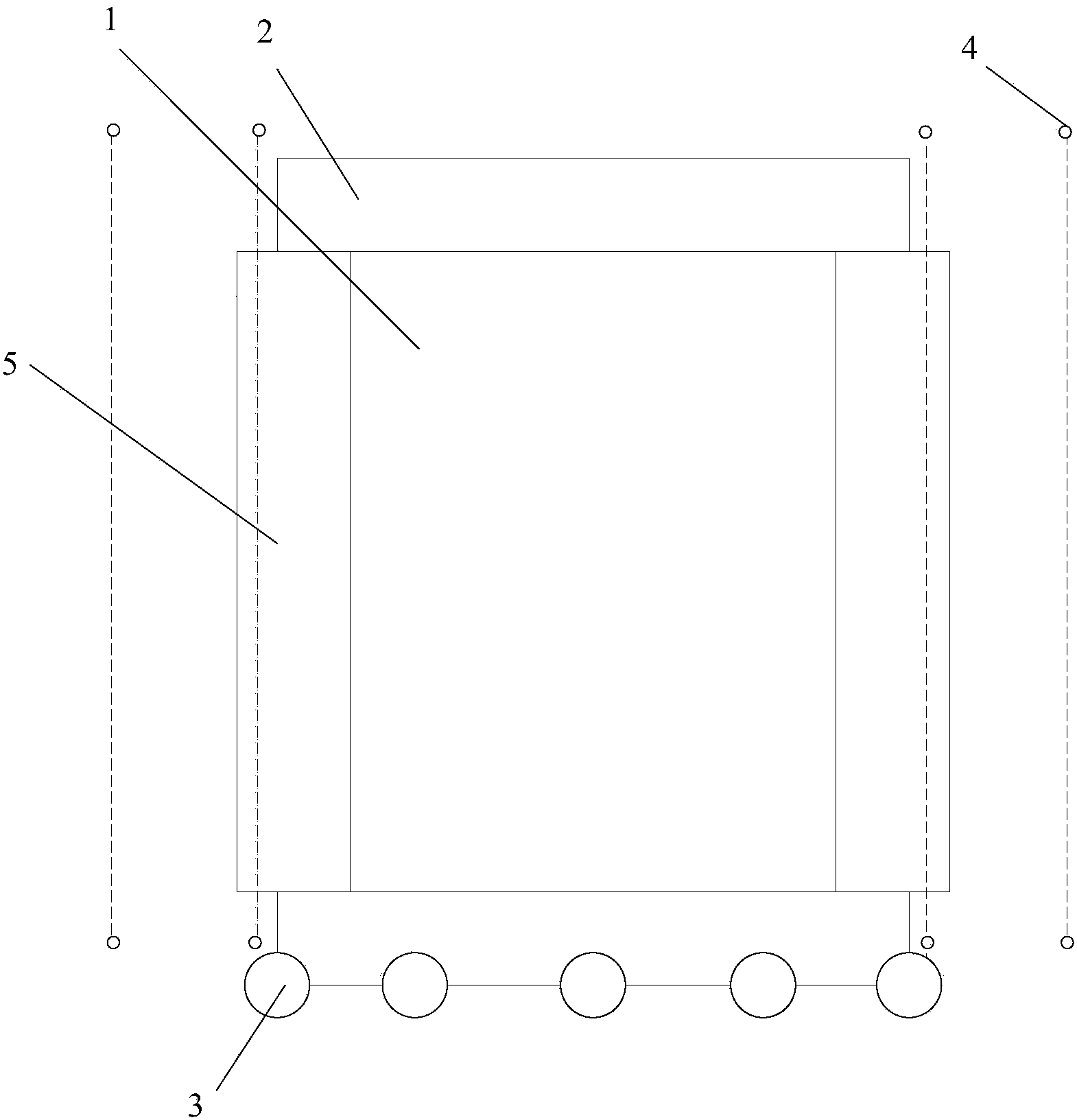 Magnetron sputtering coating method and system