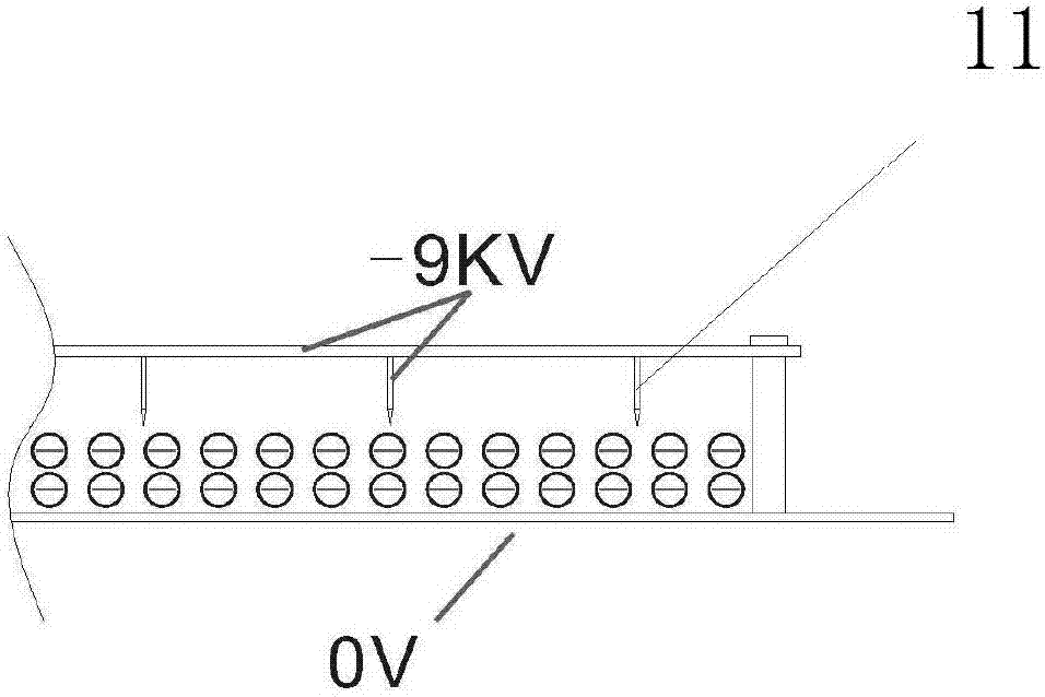 Micro-electrostatic purification device