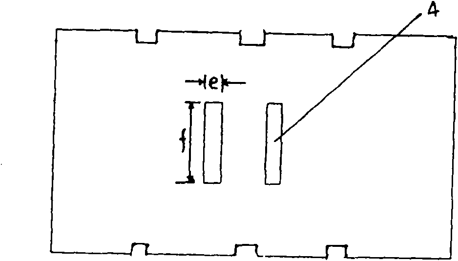 Autoclaved fly ash semi-blind porous brick and preparation method thereof