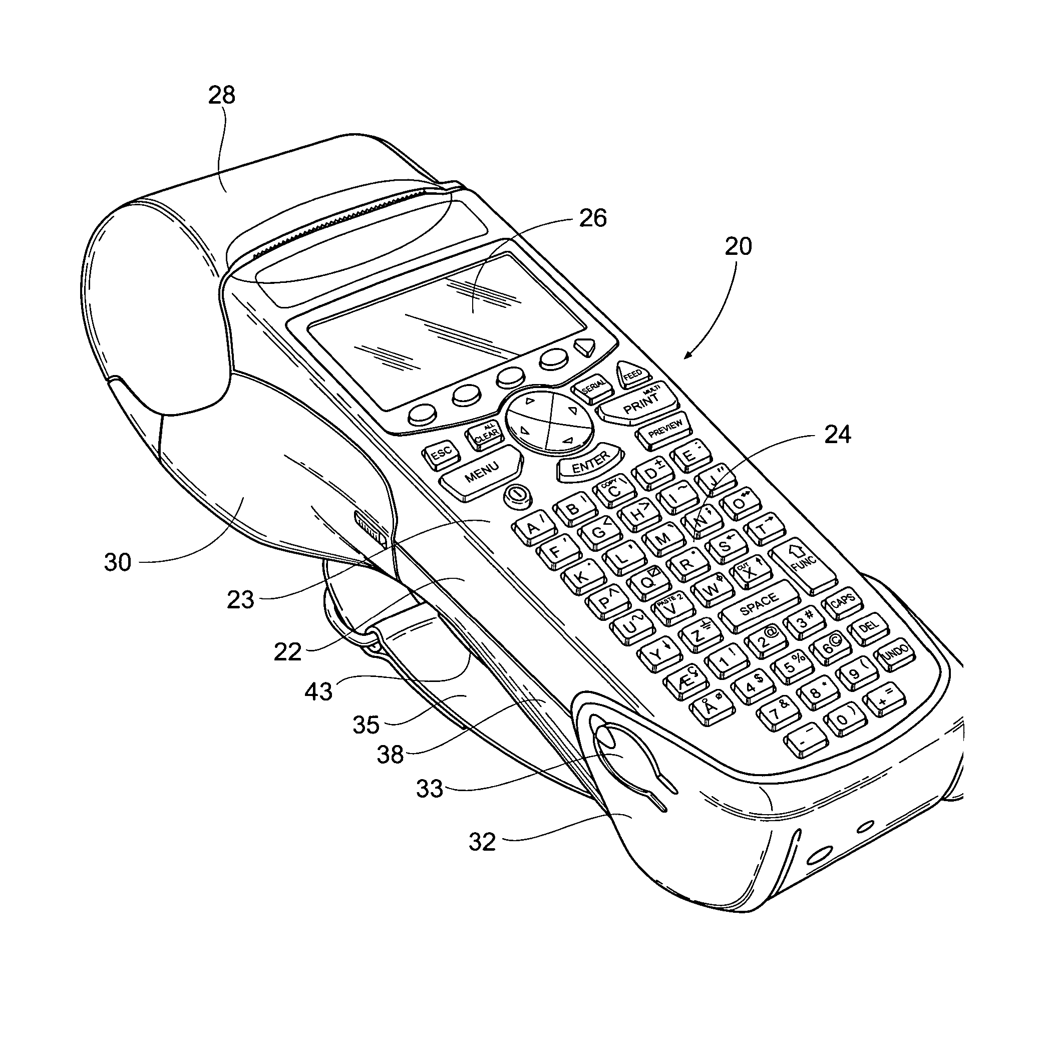 Portable printing system