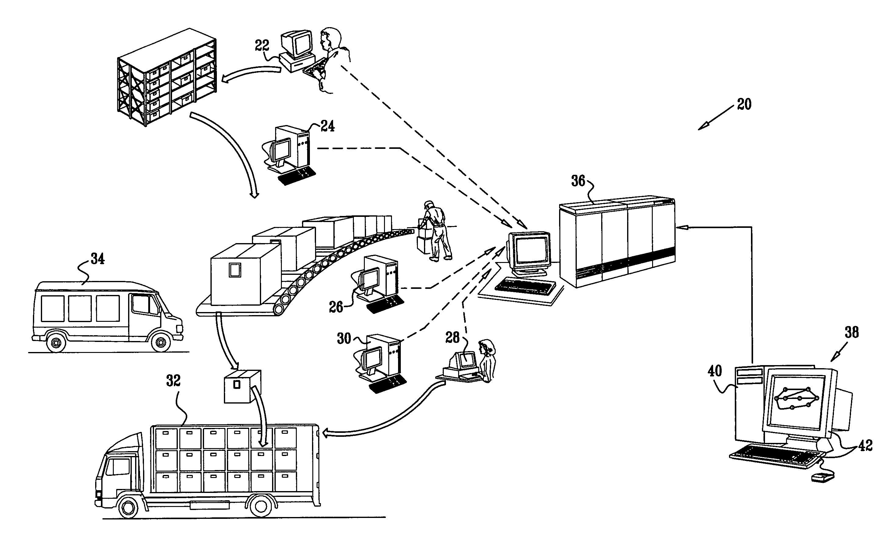 Definition of workflow patterns using complex event processing