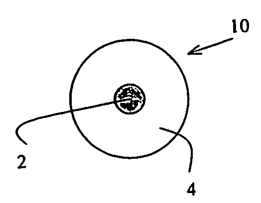 Multicomponent fiber including a luminescent colorant