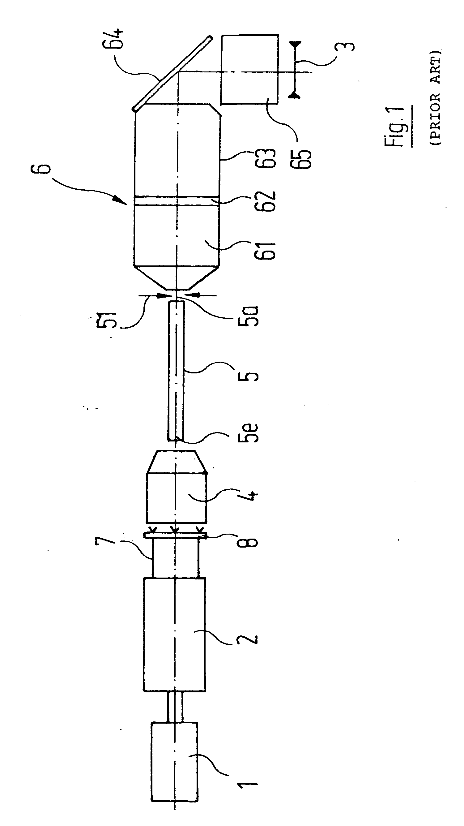 Optical apparatus for illuminating an object