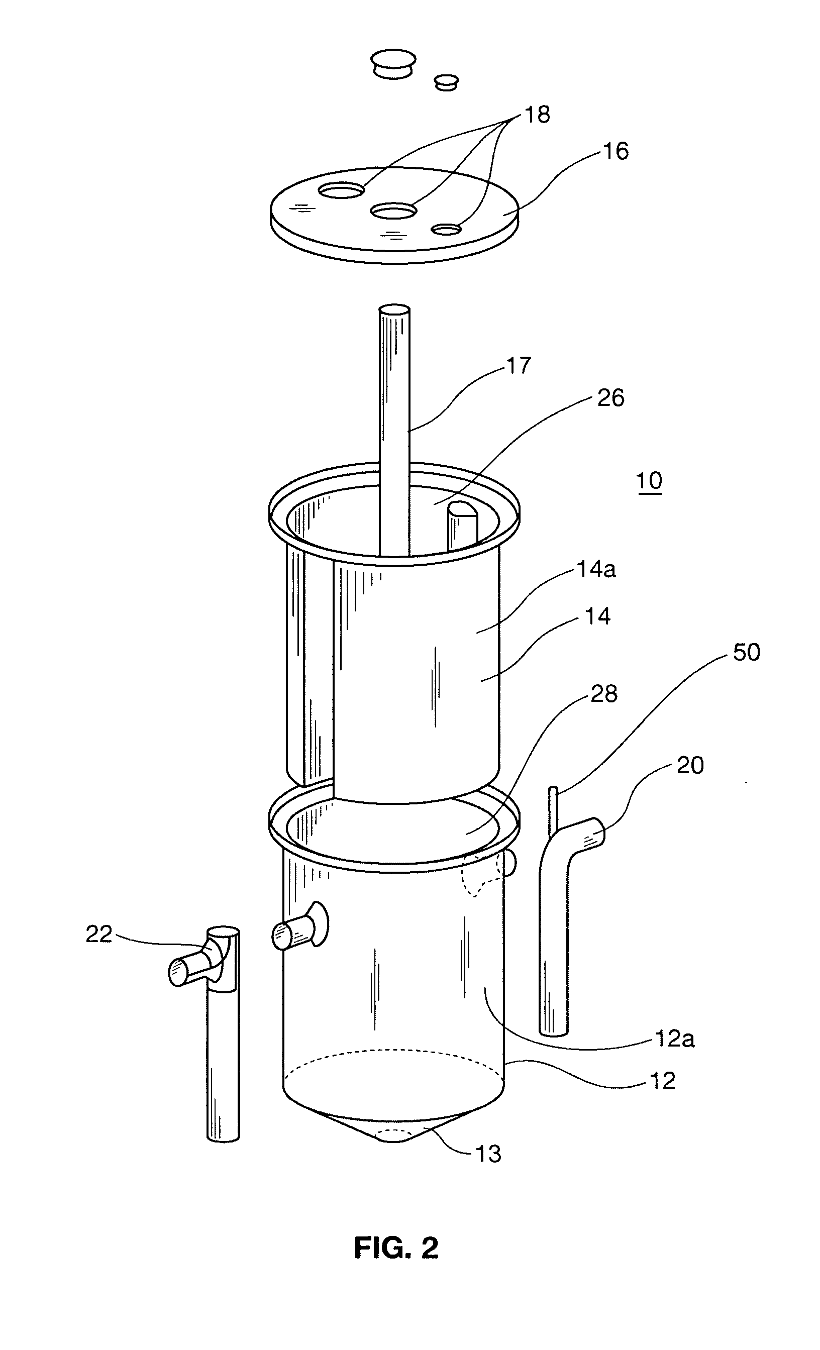 Passive grease trap using separator technology