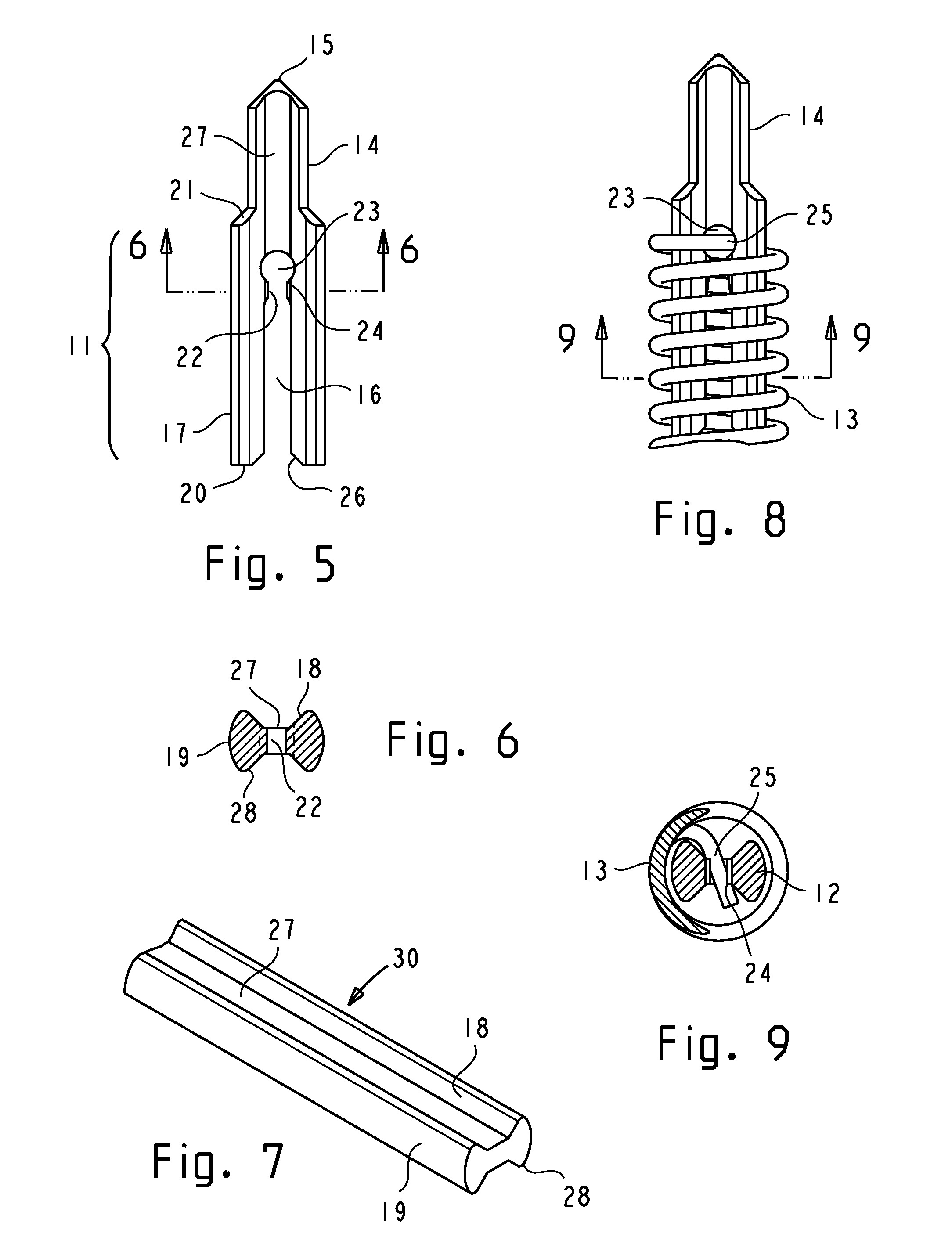 Low inductance contact probe with conductively coupled plungers