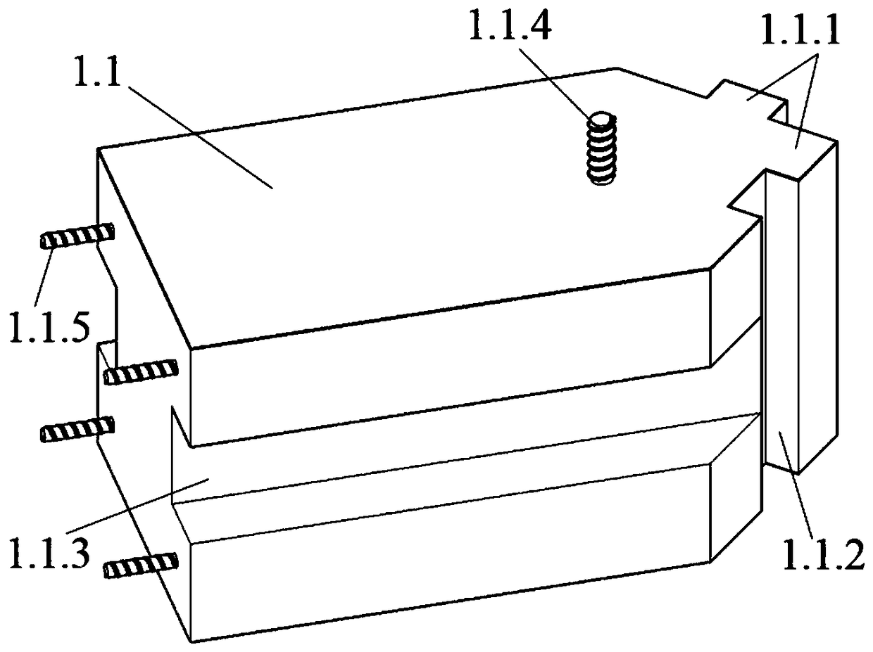 Assembly type power transmission line anchor rod static pressure miniature pile foundation and construction method thereof