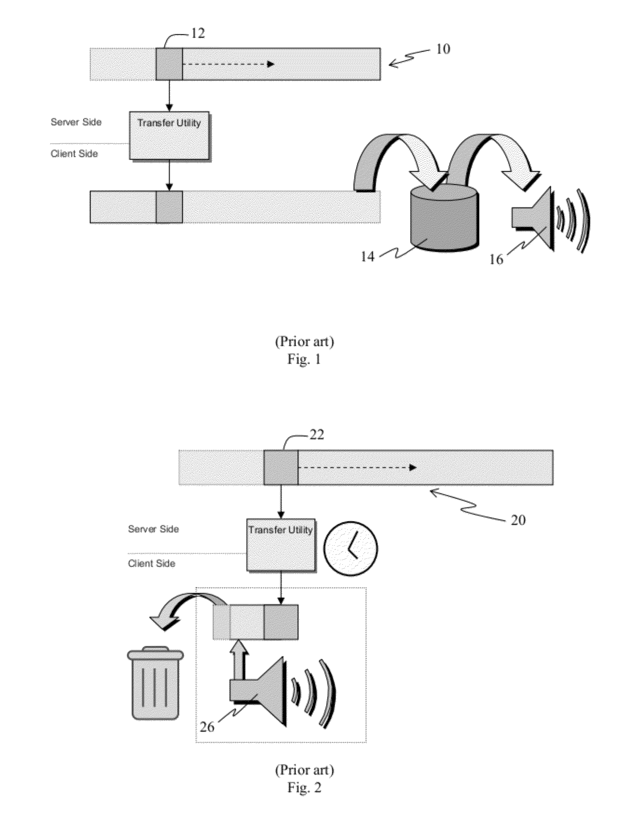 Transmission of digital audio data