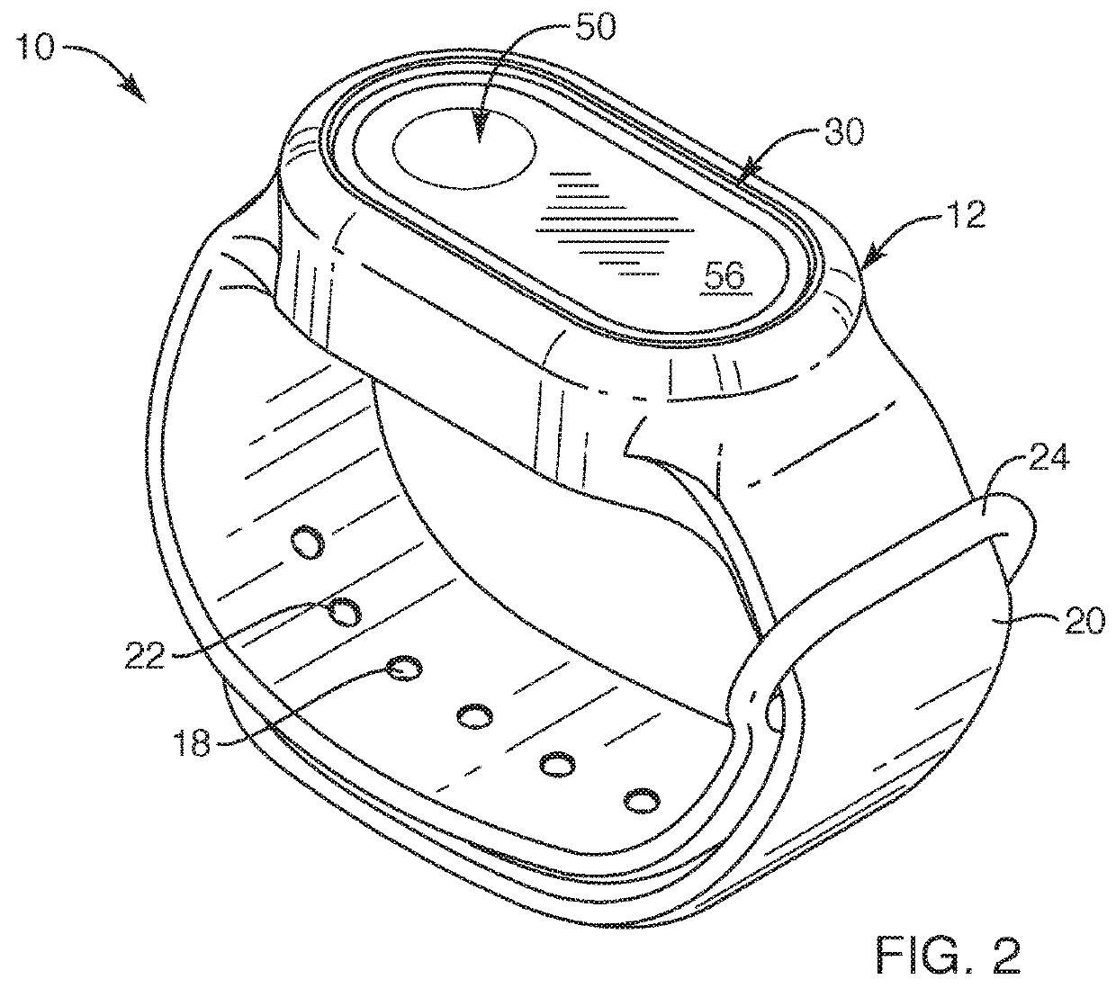 Micro-coil wristband