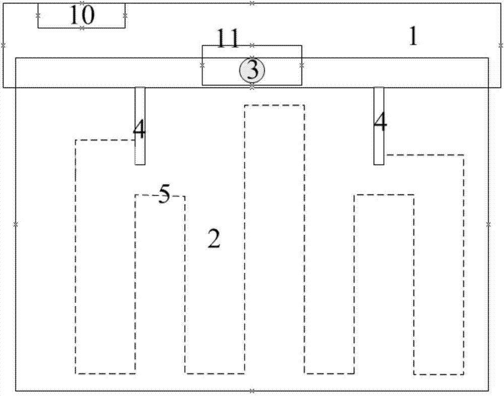 Traceable logistics box capable of being rejected midway and work method thereof