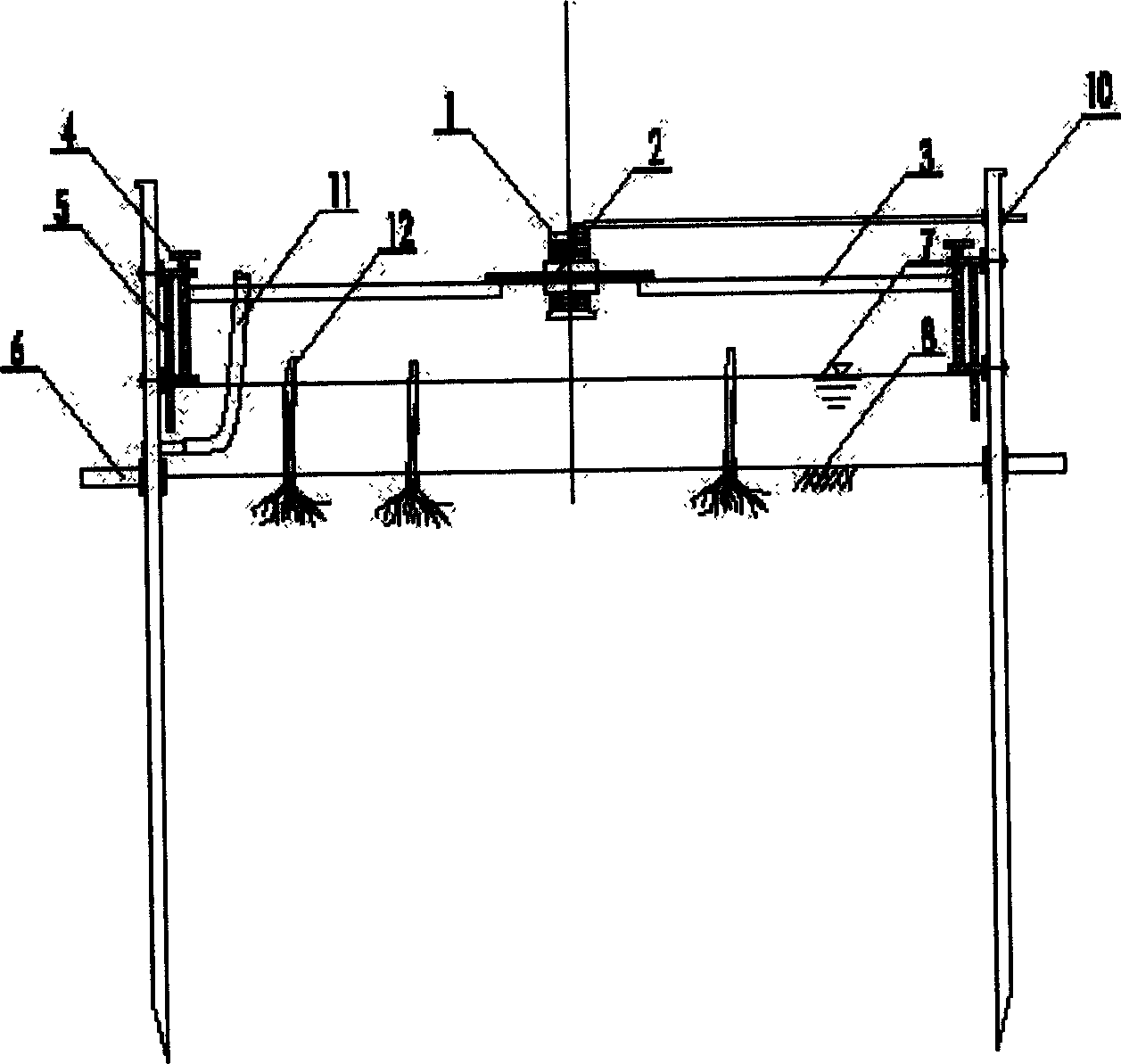 Three barrel compensating type evaporation and penetration measuring device