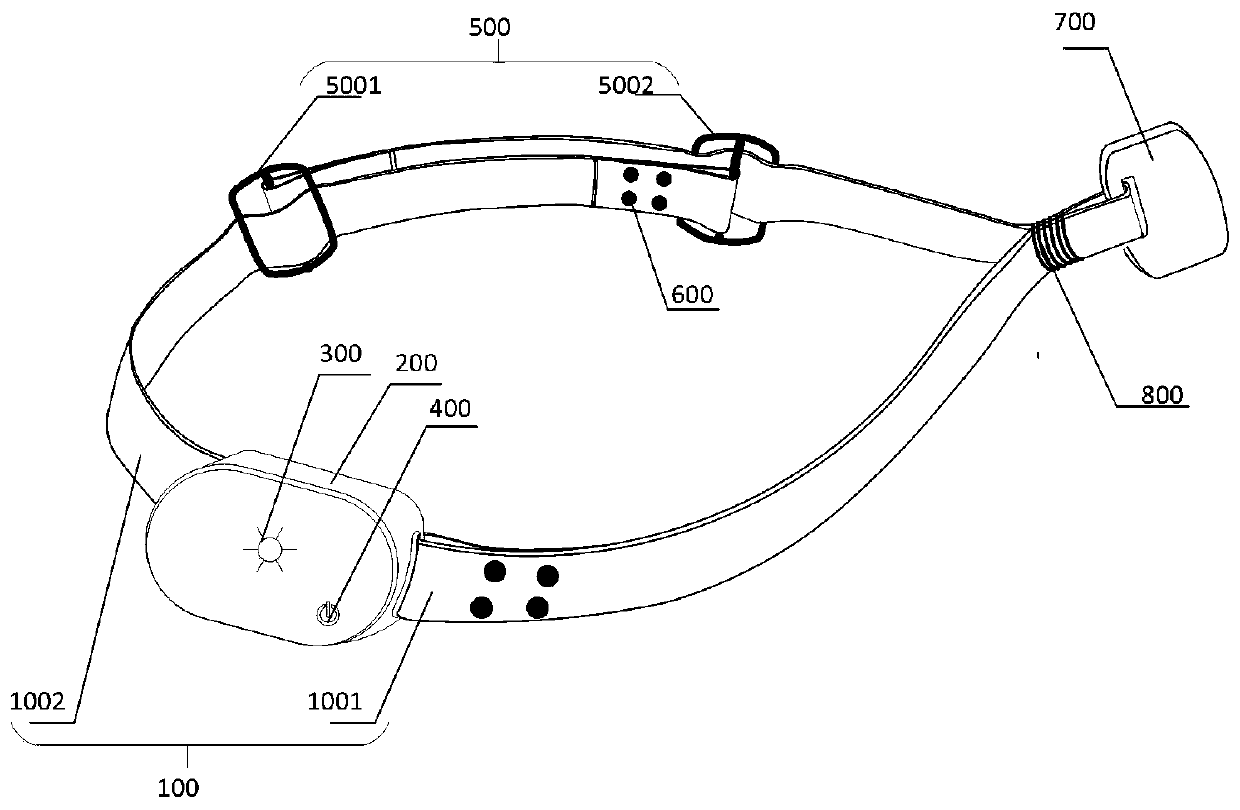 Health monitoring device for raising and lying of fattening cattle