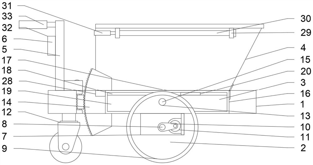 Automatic trolley for constructional engineering