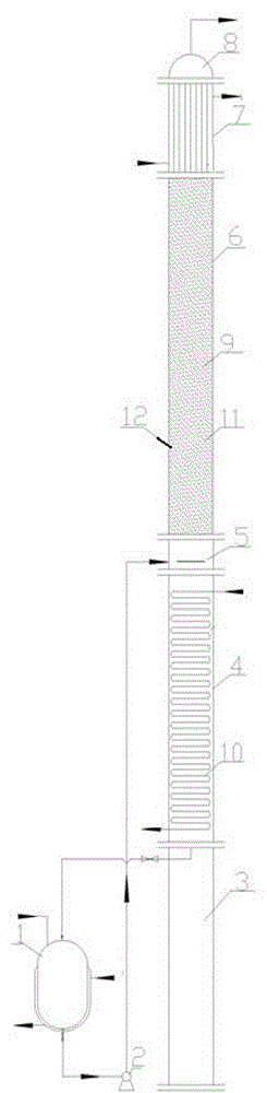 A continuous cracking and rectifying device