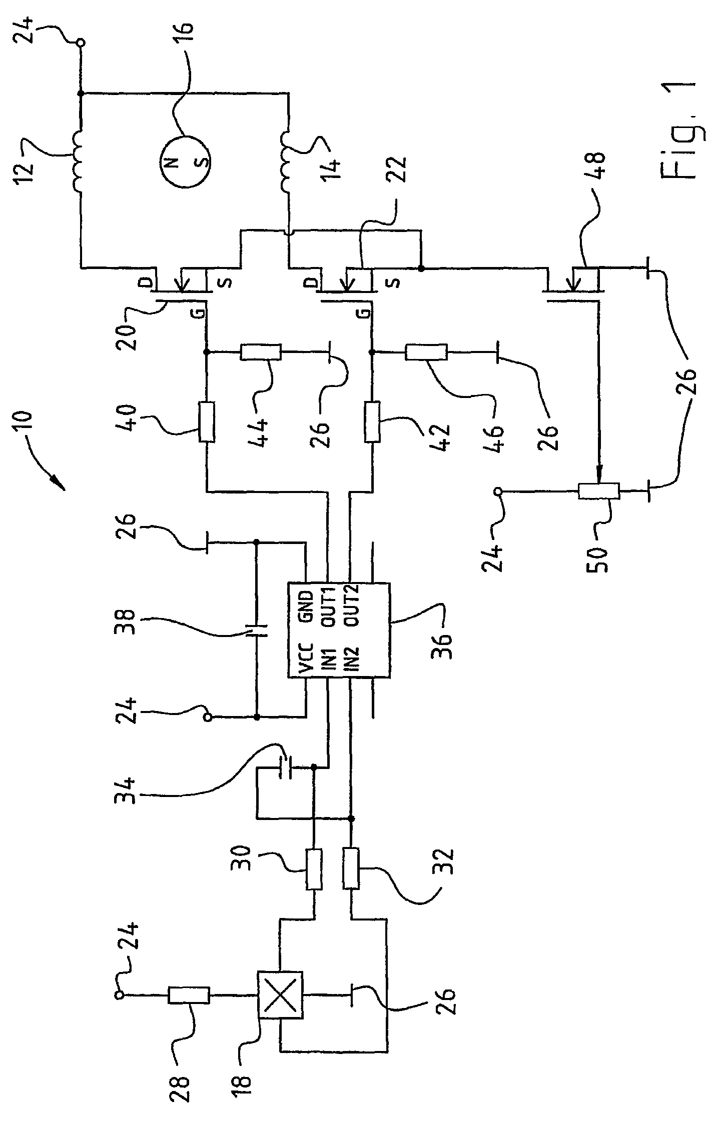 Electronically commutated motor and method for controlling the same